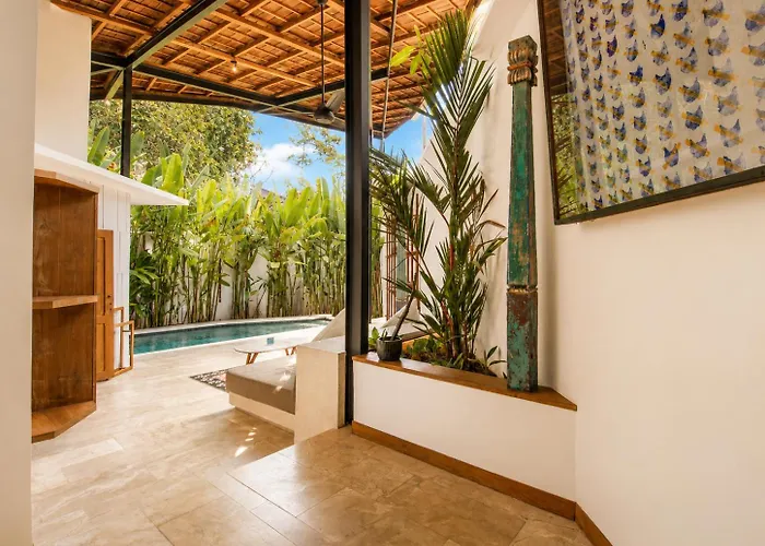 Serene 1br 800 To Echo Beach, With Pool Villa Canggu