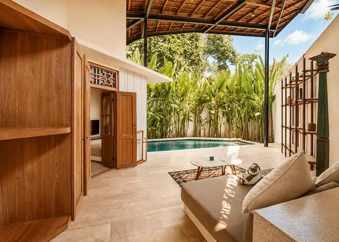 Serene 1br 800 To Echo Beach, With Pool Villa Canggu